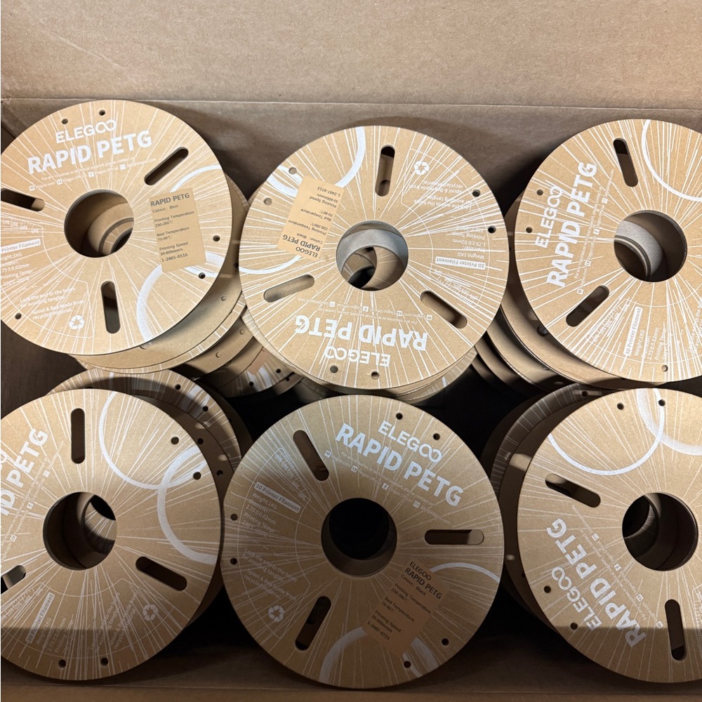 ELEGOO Rapid PETG Filament Spools